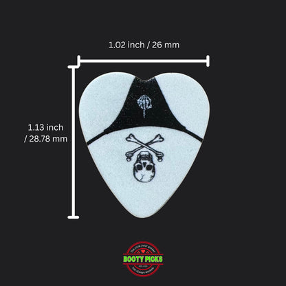 Booty Picks - Skull print - Variety 3 Pack - Guitar Picks